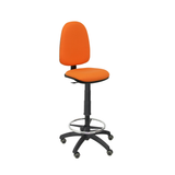 Taburete de oficina Piqueras y Crespo Ayna Bali - Ruedas - Ref. fabricante T04CPBALI100RP - Naranja