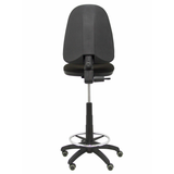 Taburete de oficina Piqueras y Crespo Ayna Bali - Ruedas - Ref. fabricante T04CPBALI100RP - Negro