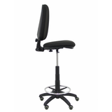 Taburete de oficina Piqueras y Crespo Ayna Bali - Ruedas - Ref. fabricante T04CPBALI100RP - Negro
