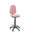 Taburete de oficina Piqueras y Crespo Ayna Bali - Ruedas - Ref. fabricante T04CPBALI710RP - Rosa