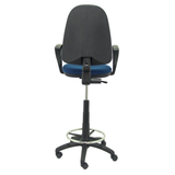 Taburete de oficina Piqueras y Crespo Ayna Bali - Brazos - Ref. fabricante T04CPBALI200BGOLF - Azul Marino
