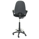 Taburete de oficina Piqueras y Crespo Ayna Bali - Brazos - Ref. fabricante T04CPBALI200BGOLF - Negro