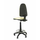 Taburete de oficina Piqueras y Crespo Ayna Similpiel - Ref. fabricante T04CPSPAM - Crema