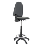 Taburete de oficina Piqueras y Crespo Ayna Similpiel - Ref. fabricante T04CPSPAM - Negro