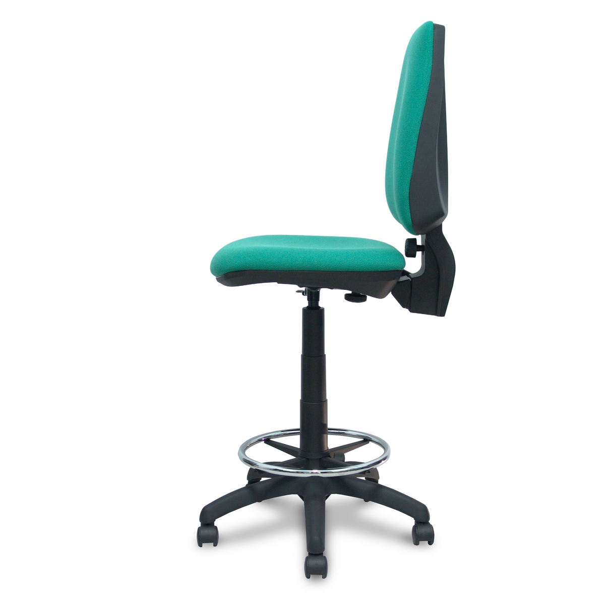 Taburete de oficina Piqueras y Crespo Elche Bali - Contacto permanente - Colores - Verde Esmeralda
