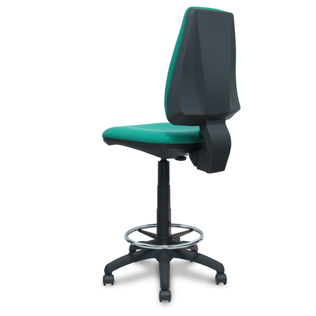 Taburete de oficina Piqueras y Crespo Elche Bali - Contacto permanente - Colores - Verde Esmeralda