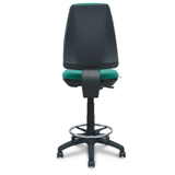 Taburete de oficina Piqueras y Crespo Elche Bali - Contacto permanente - Colores - Verde Esmeralda