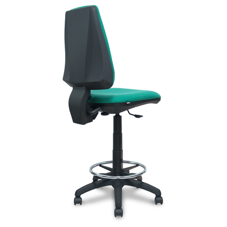 Taburete de oficina Piqueras y Crespo Elche Bali - Contacto permanente - Colores - Verde Esmeralda