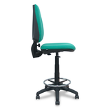 Taburete de oficina Piqueras y Crespo Elche Bali - Contacto permanente - Colores - Verde Esmeralda