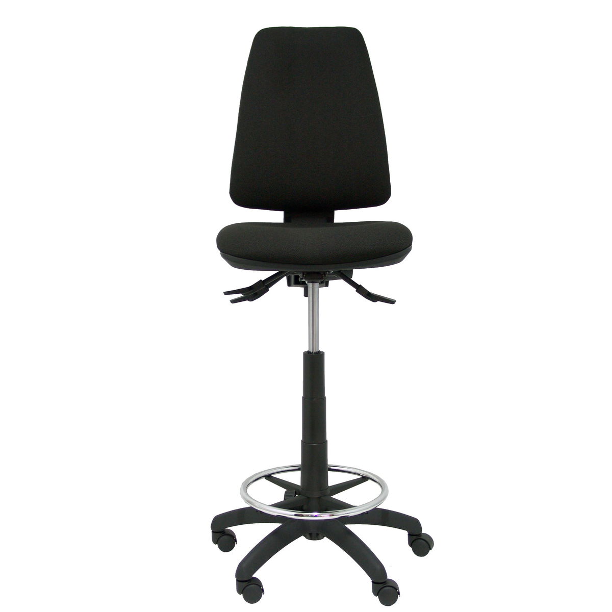 Taburete de oficina Piqueras y Crespo Elche Bali - Negro