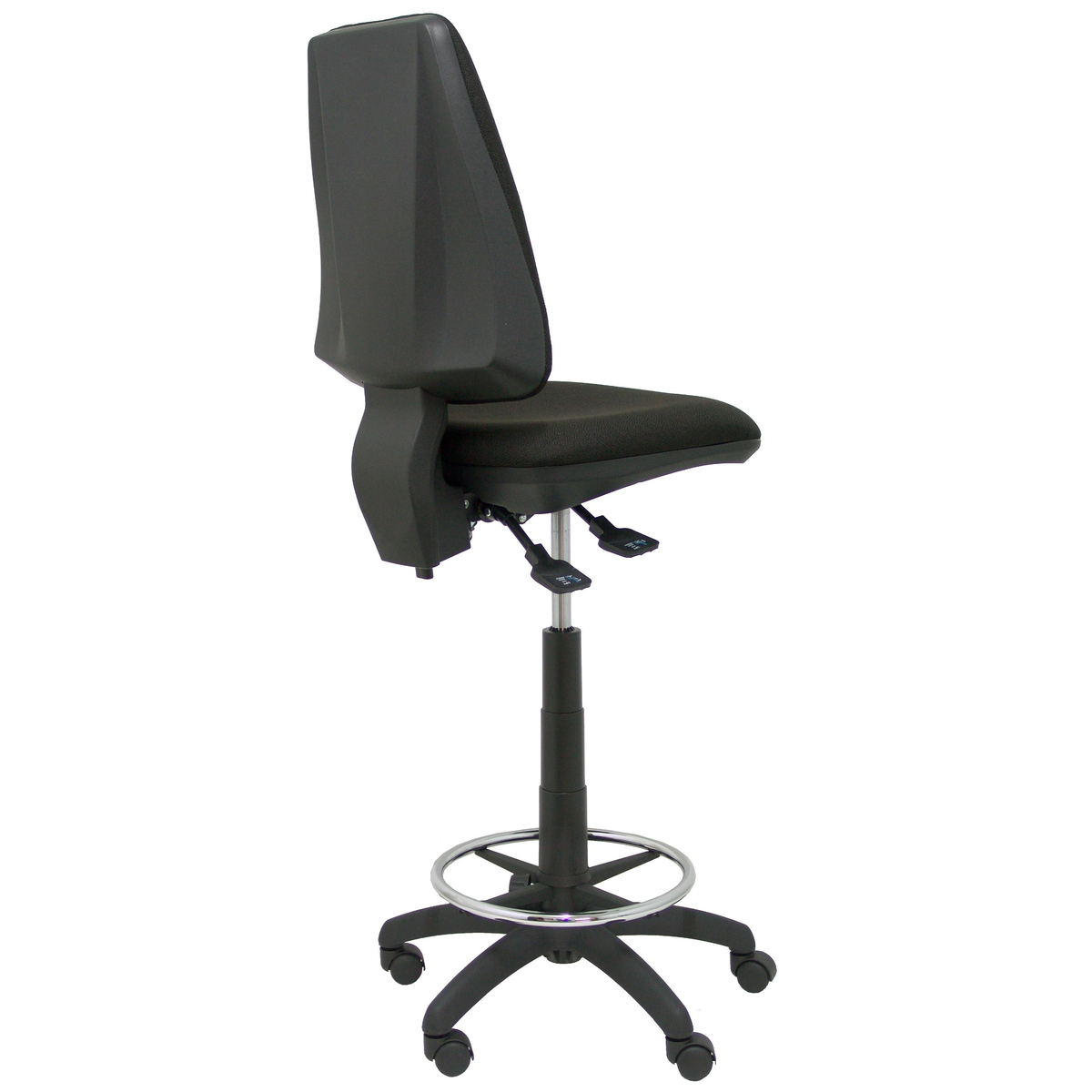 Taburete de oficina Piqueras y Crespo Elche Bali - Negro