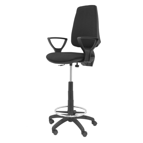 Taburete de oficina Piqueras y Crespo Elche Cp Bali + Polipropileno - Negro