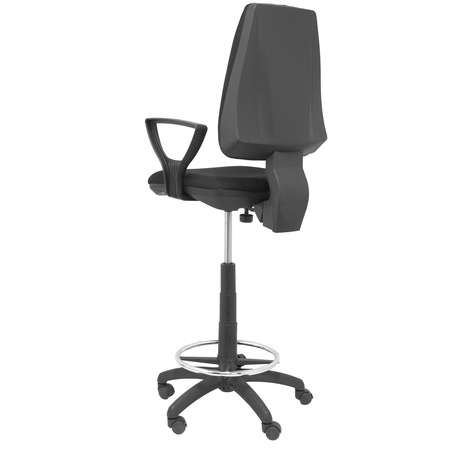 Taburete de oficina Piqueras y Crespo Elche Cp Bali + Polipropileno - Negro