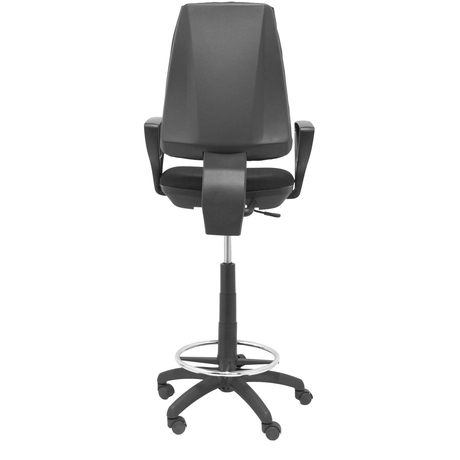 Taburete de oficina Piqueras y Crespo Elche Cp Bali + Polipropileno - Negro
