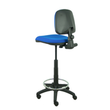 Taburete de oficina Piqueras y Crespo Isso Bali - Contacto - Ref. fabricante T12CPB100RN - Azul