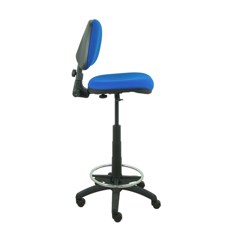 Taburete de oficina Piqueras y Crespo Isso Bali - Contacto - Ref. fabricante T12CPB100RN - Azul