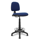 Taburete de oficina Piqueras y Crespo Isso Bali - Contacto - Ref. fabricante T12CPB100RN - Azul Marino