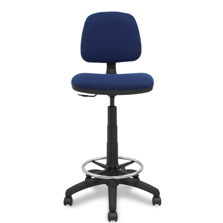 Taburete de oficina Piqueras y Crespo Isso Bali - Contacto - Ref. fabricante T12CPB100RN - Azul Marino