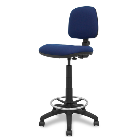 Taburete de oficina Piqueras y Crespo Isso Bali - Contacto - Ref. fabricante T12CPB100RN - Azul Marino