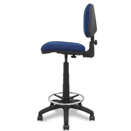 Taburete de oficina Piqueras y Crespo Isso Bali - Contacto - Ref. fabricante T12CPB100RN - Azul Marino