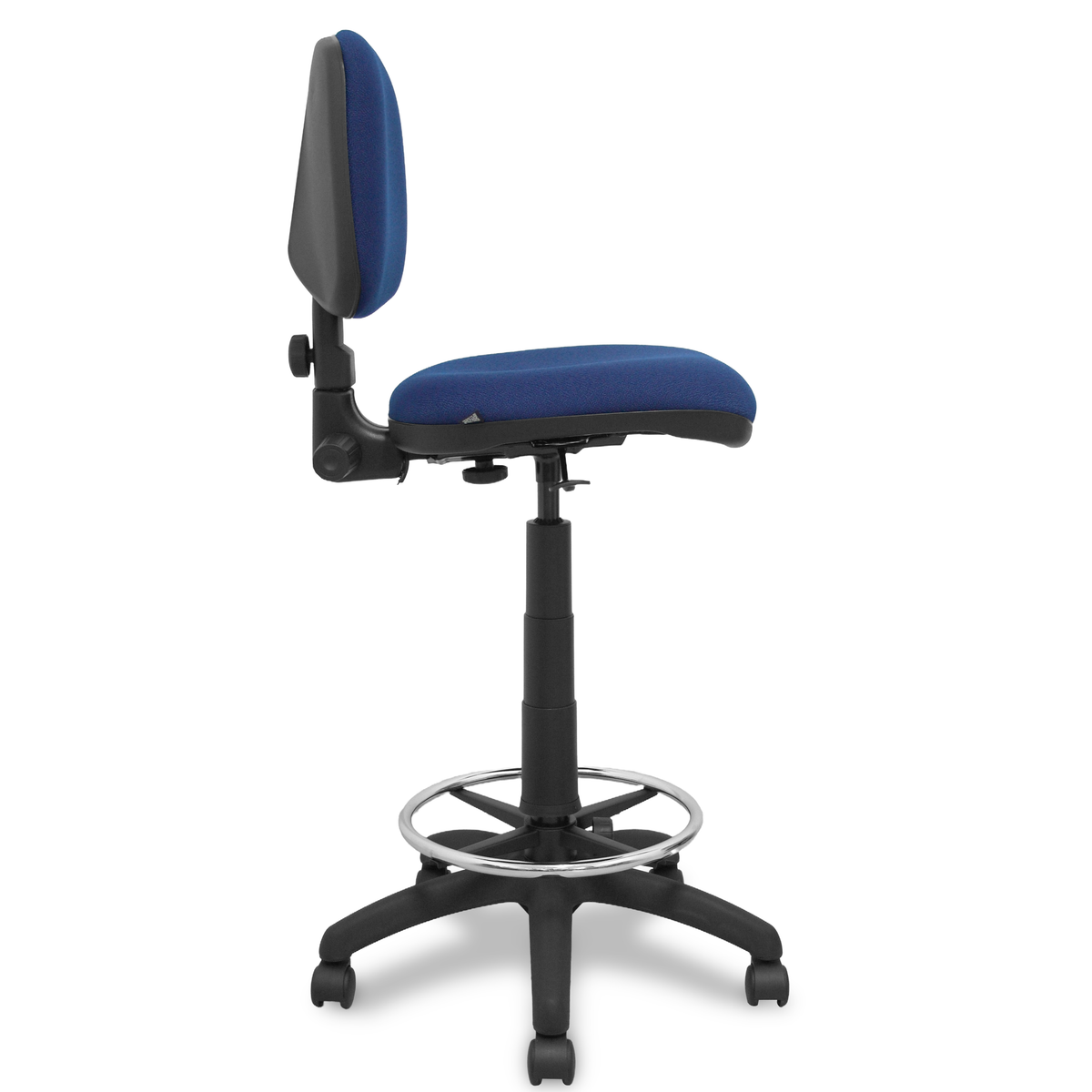 Taburete de oficina Piqueras y Crespo Isso Bali - Contacto - Ref. fabricante T12CPB100RN - Azul Marino