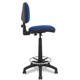 Taburete de oficina Piqueras y Crespo Isso Bali - Contacto - Ref. fabricante T12CPB100RN - Azul Marino