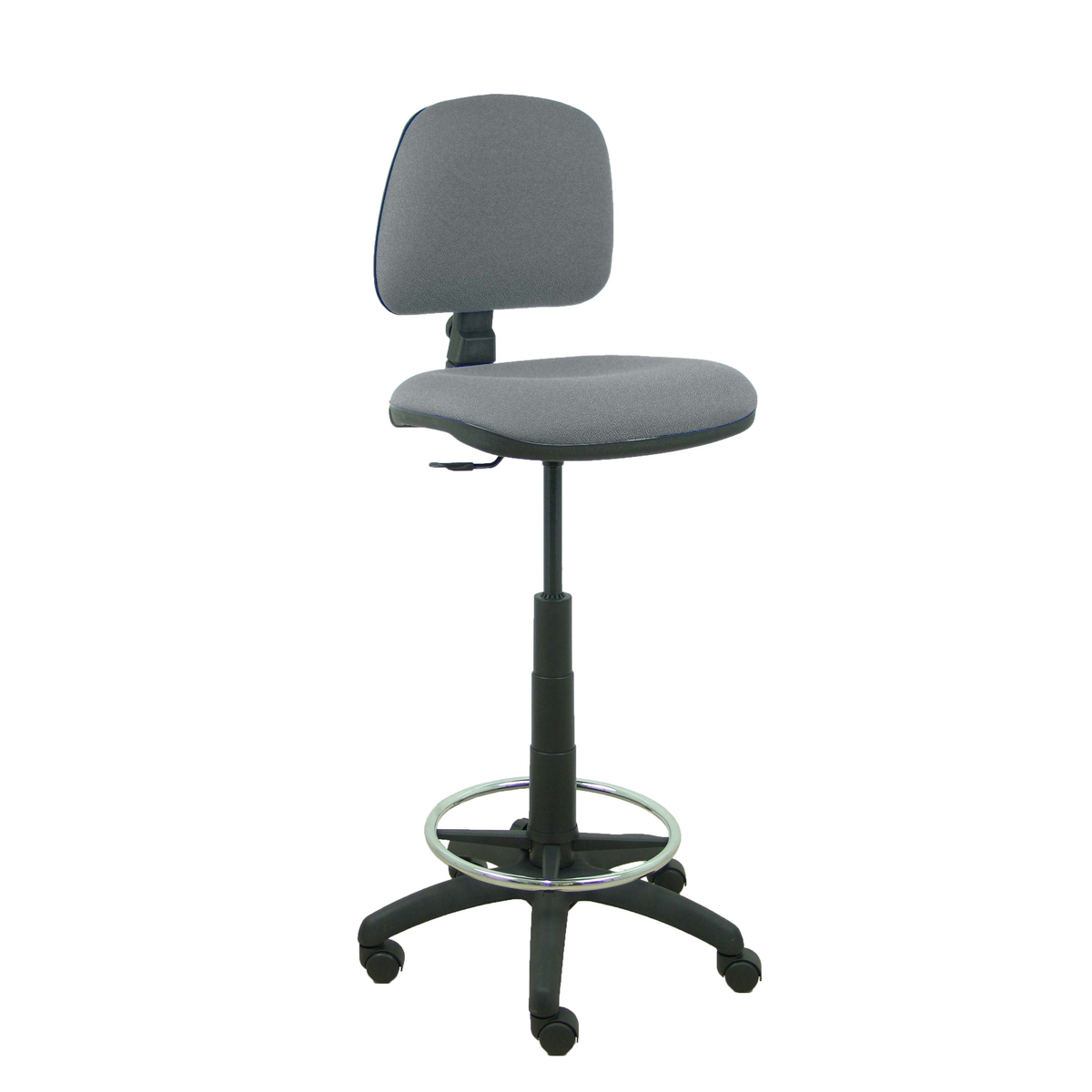 Taburete de oficina Piqueras y Crespo Isso Bali - Contacto - Ref. fabricante T12CPB100RN - Gris