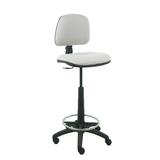 Taburete de oficina Piqueras y Crespo Isso Bali - Contacto - Ref. fabricante T12CPB100RN - Gris Claro