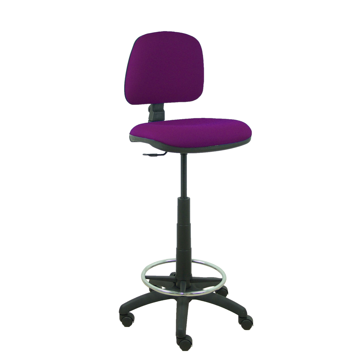 Taburete de oficina Piqueras y Crespo Isso Bali - Contacto - Ref. fabricante T12CPB100RN - Morado