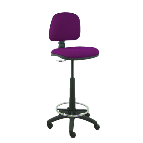 Taburete de oficina Piqueras y Crespo Isso Bali - Contacto - Ref. fabricante T12CPB100RN - Morado