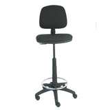 Taburete de oficina Piqueras y Crespo Isso Bali - Contacto - Ref. fabricante T12CPB100RN - Negro