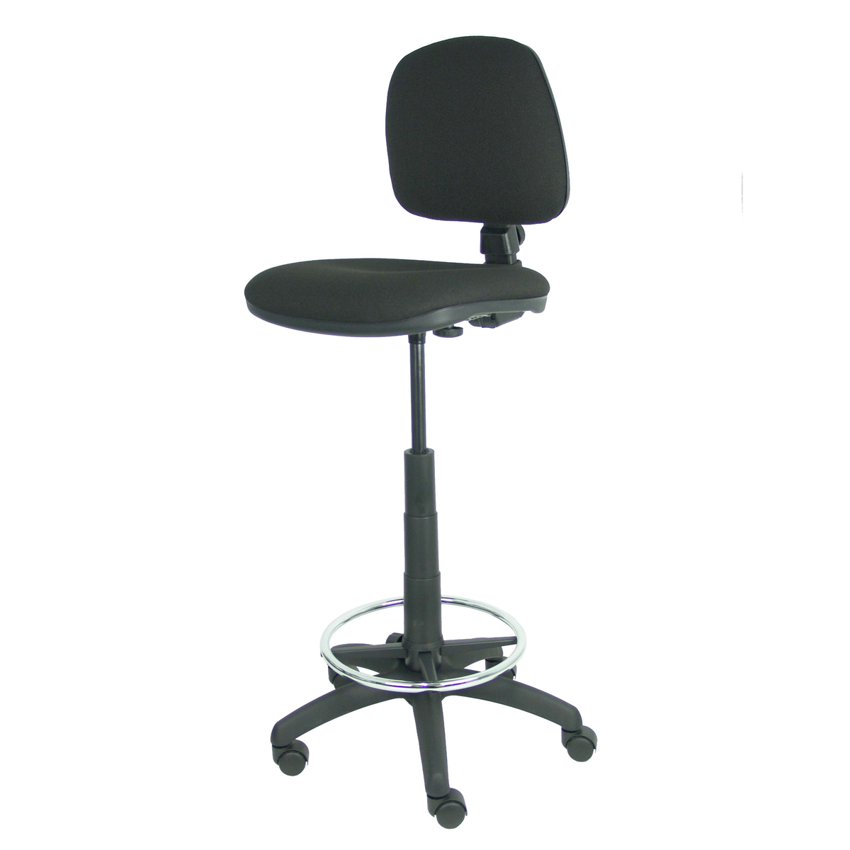 Taburete de oficina Piqueras y Crespo Isso Bali - Contacto - Ref. fabricante T12CPB100RN - Negro
