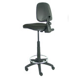 Taburete de oficina Piqueras y Crespo Isso Bali - Contacto - Ref. fabricante T12CPB100RN - Negro
