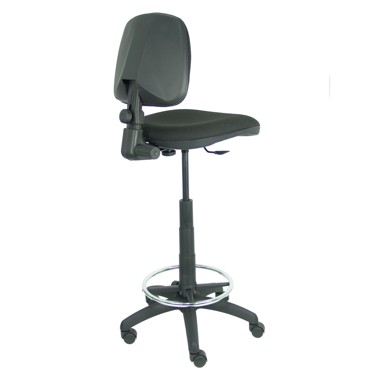 Taburete de oficina Piqueras y Crespo Isso Bali - Contacto - Ref. fabricante T12CPB100RN - Negro