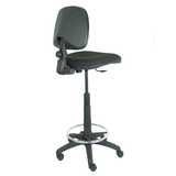 Taburete de oficina Piqueras y Crespo Isso Bali - Contacto - Ref. fabricante T12CPB100RN - Negro