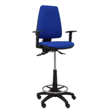 Taburete de oficina Piqueras y Crespo Taburete Elche S Bali - Ref. fabricante T14ASB100B10RN - Azul