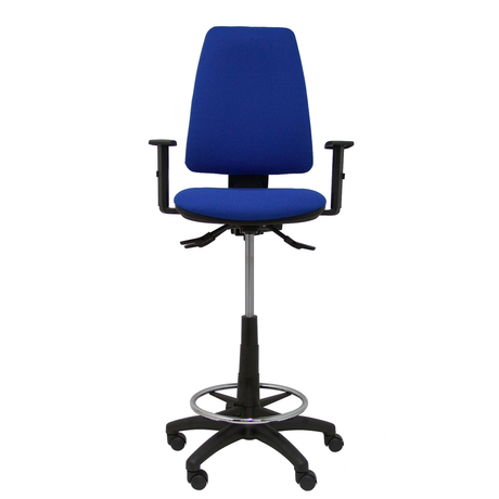 Taburete de oficina Piqueras y Crespo Taburete Elche S Bali - Ref. fabricante T14ASB100B10RN - Azul
