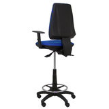 Taburete de oficina Piqueras y Crespo Taburete Elche S Bali - Ref. fabricante T14ASB100B10RN - Azul