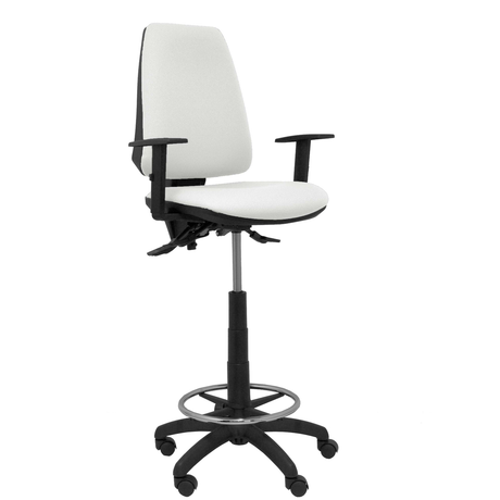 Taburete de oficina Piqueras y Crespo Taburete Elche S Bali - Ref. fabricante T14ASB100B10RN - Blanco