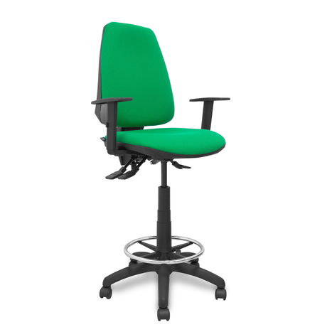 Taburete de oficina Piqueras y Crespo Taburete Elche S Bali - Ref. fabricante T14ASB100B10RN - Verde