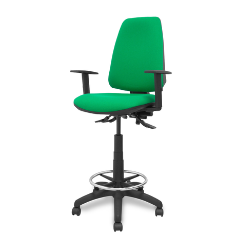 Taburete de oficina Piqueras y Crespo Taburete Elche S Bali - Ref. fabricante T14ASB100B10RN - Verde