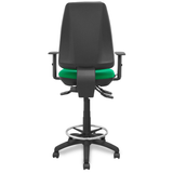 Taburete de oficina Piqueras y Crespo Taburete Elche S Bali - Ref. fabricante T14ASB100B10RN - Verde