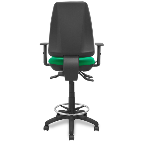 Taburete de oficina Piqueras y Crespo Taburete Elche S Bali - Ref. fabricante T14ASB100B10RN - Verde