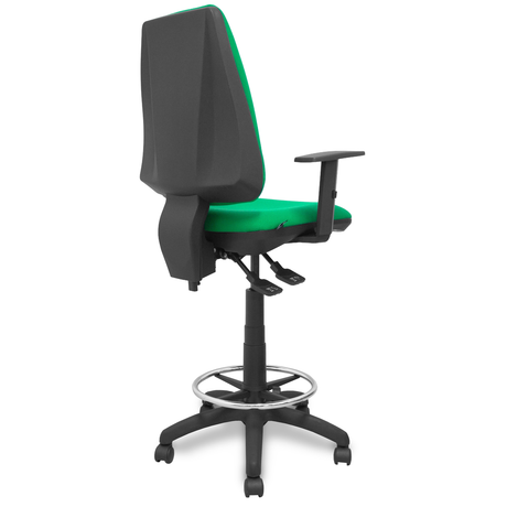 Taburete de oficina Piqueras y Crespo Taburete Elche S Bali - Ref. fabricante T14ASB100B10RN - Verde