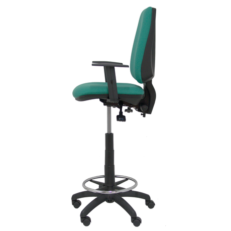 Taburete de oficina Piqueras y Crespo Taburete Elche S Bali - Ref. fabricante T14ASB100B10RN - Verde Esmeralda