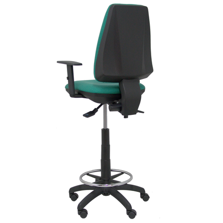 Taburete de oficina Piqueras y Crespo Taburete Elche S Bali - Ref. fabricante T14ASB100B10RN - Verde Esmeralda