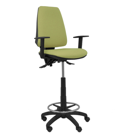 Taburete de oficina Piqueras y Crespo Taburete Elche S Bali - Ref. fabricante T14ASB100B10RN - Verde Oliva