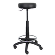 Taburete de oficina Piqueras y Crespo Tolosa Similpiel - Ref. fabricante T10SPNE - Negro