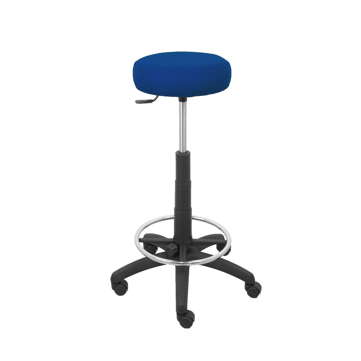 Taburete de oficina Piqueras y Crespo Tolosa Bali - Ref. fabricante T10GB10 - Azul Marino