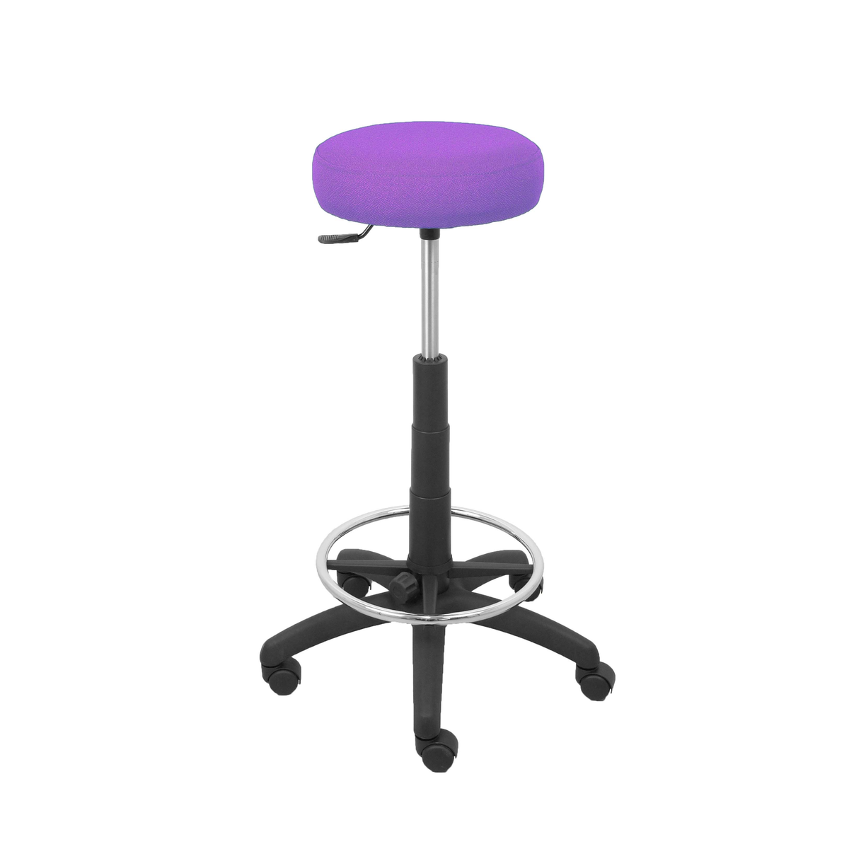 Taburete de oficina Piqueras y Crespo Tolosa Bali - Ref. fabricante T10GB10 - Lila